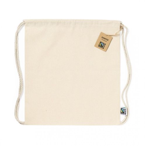 Fairtrade cotton drawstring bag - Image 2